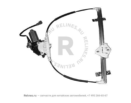Стеклоподъемник двери передней правой