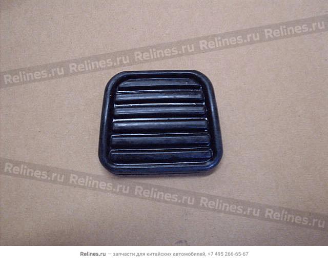 Rub pad-clutch pedal