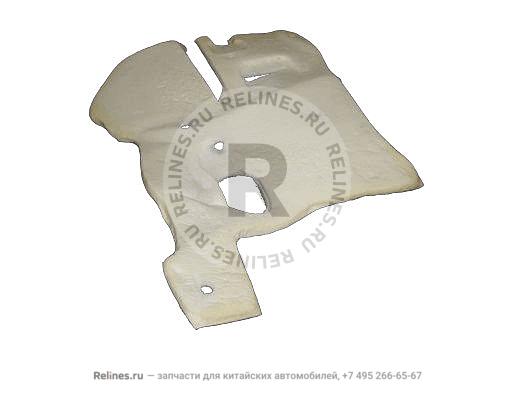 Gasket - FR baffle damper LH UPR