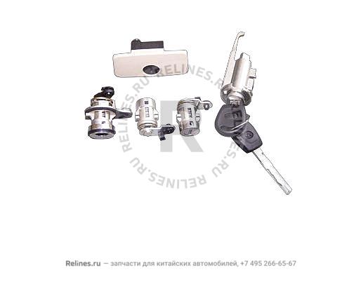 Lock assy-remote - B11***5P1