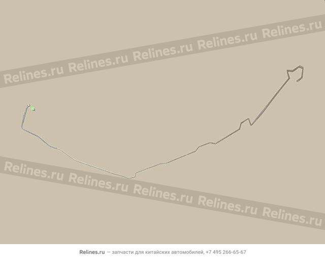 Трубка тормозная центральная подводящая регулятора давления тормозов - 3506***P00