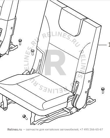 RR seat assy,LH - 705030***11ADE