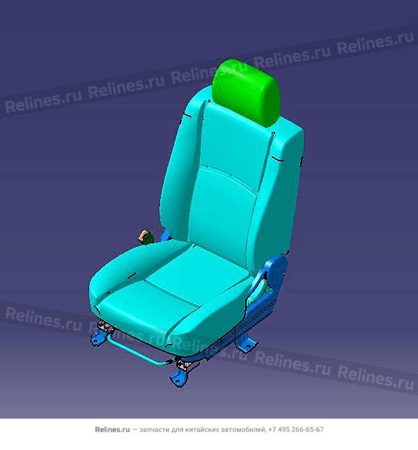 FR seat assy-lh