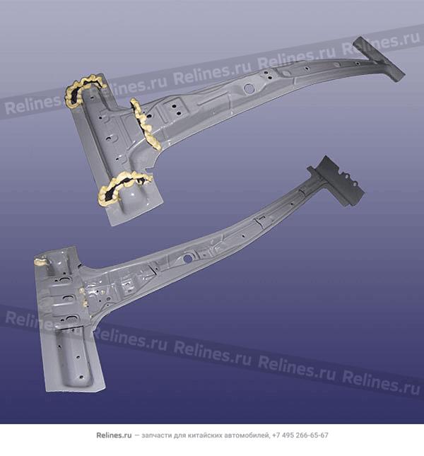 Reinforcement panel-pillar b LH - T11-54***0FA-DY