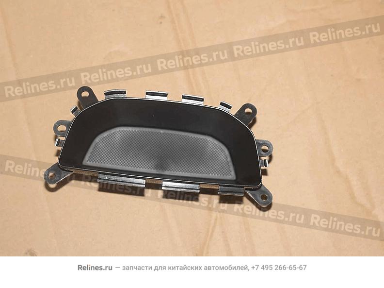 Instrument panel middle glove compartmen