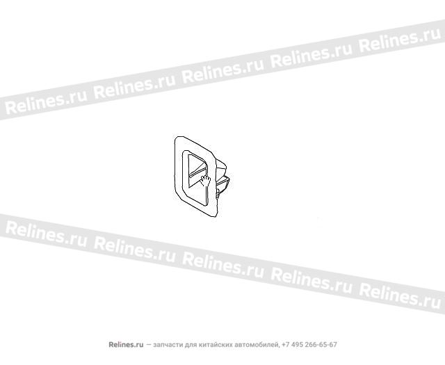 INR cover mid seat children seat LWR fix - 700503***09AE3