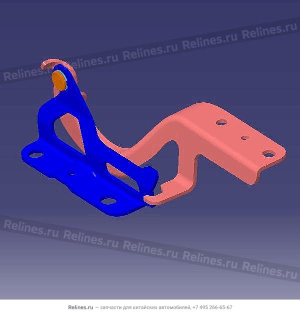 Петля капота правая J60/M1D/M1DFL2/M1DFL3 - J00-84***0BA-DY