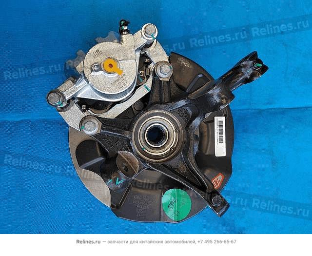 RF disc brake & steering knuckle assy - 404***500