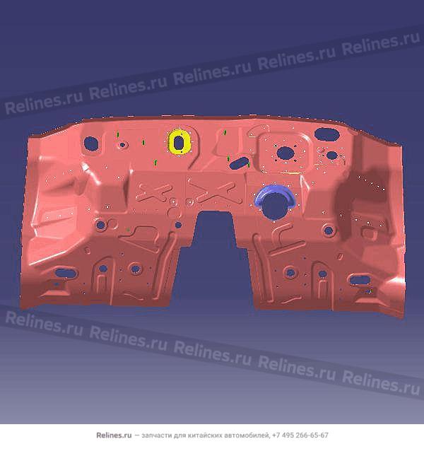 FR retaining plate