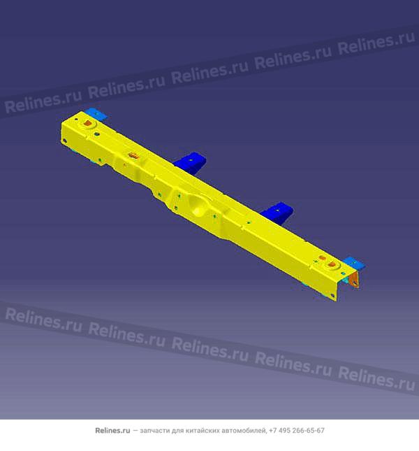 UPR radiator crossbeam