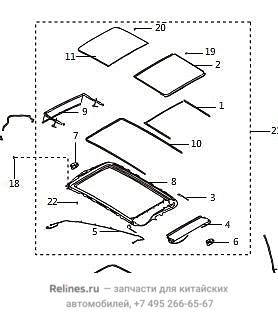 Sunroof assy