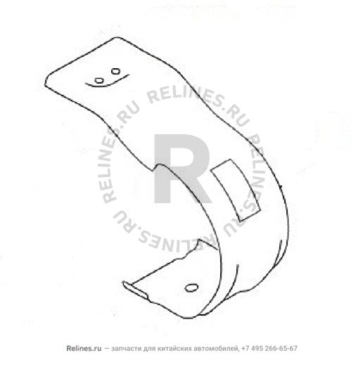 Heat shield kit supercharger - 1008***ED01