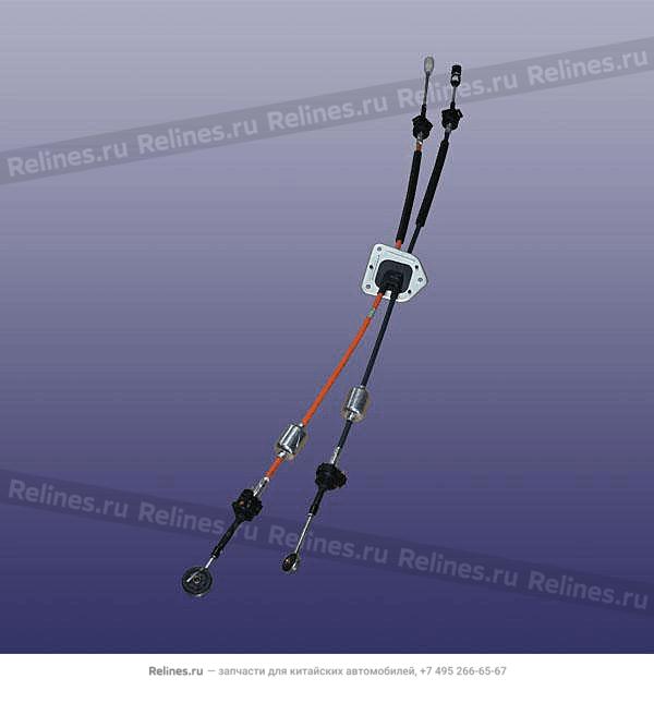 Select and shift cable assy