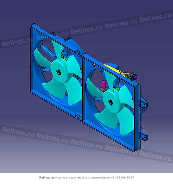 Вентилятор радиатора охлаждения