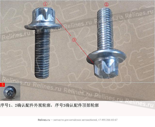 Болt с шайбой T1A/T1E/T1D/M31T/M32T/T1C/M36T/M32TFL - 900***410