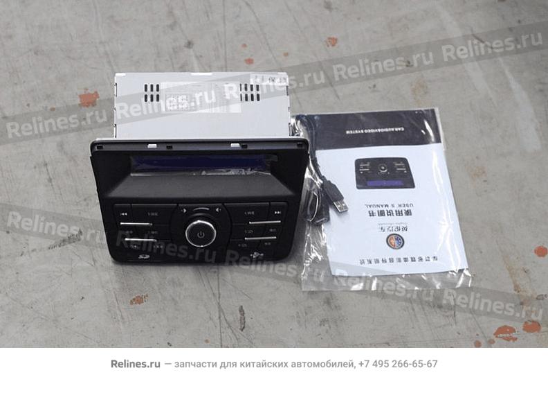 Radio & USB & bracket assy. - 101***089