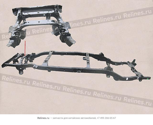 Frame weldment assy - 28010***01-B1