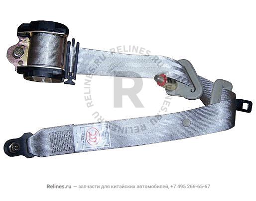 Safty belt assy - RR seat LH