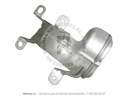 Heat insulation plate-steering mechanism