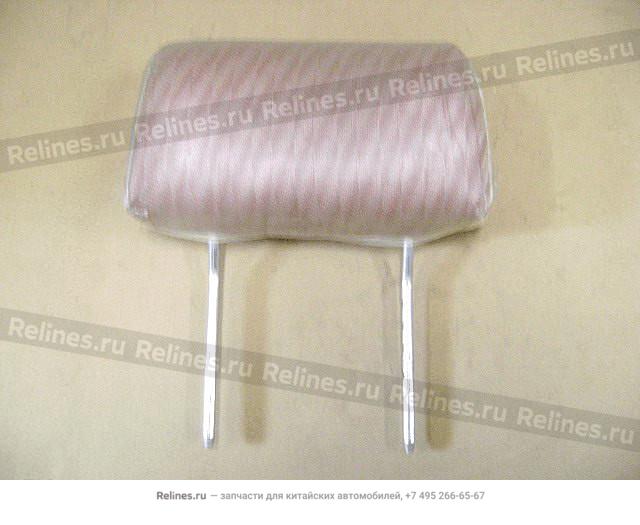 Headrest assy-rr seat(cloth red)