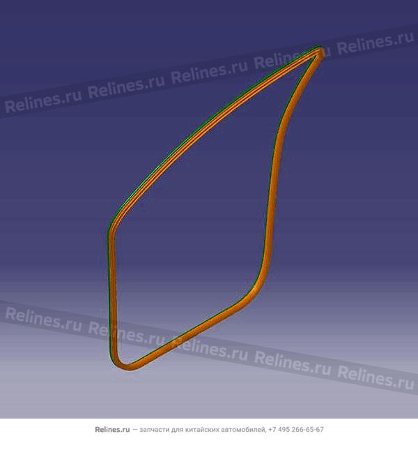 Уплотнитель стекла перед правый - 5540***3AA