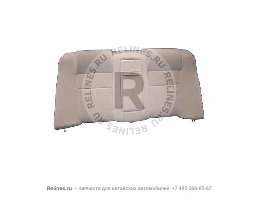 Backrest assy-rr seat