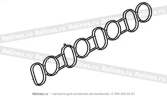 Прокладка уплотнительная впускного коллектора H9 дизель