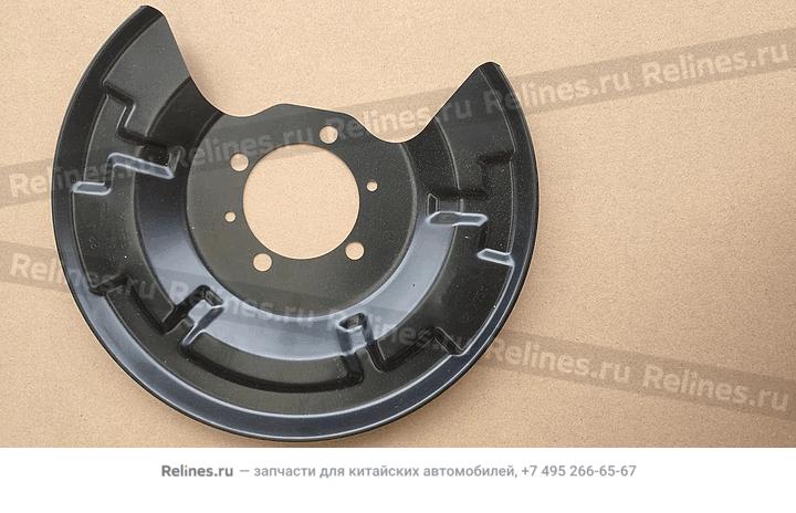 Dust cover-rr wheel brake RH