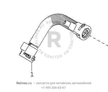 Hose comb,crankcase vent - 1014***EC05