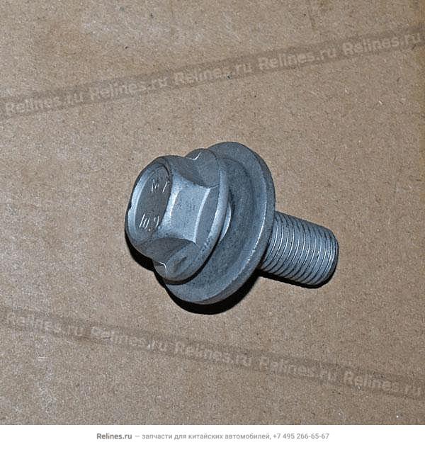 Screw, outer, hexagon, with washer - FQ18A***TF61K