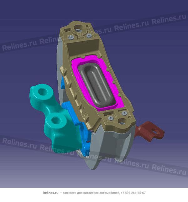 Опора двигателя правая T15/J68/T18/T1A/T19/T1E - T15-1***10EA