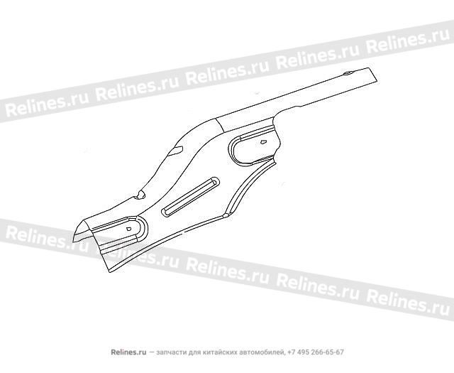 FR heat insulator no.2 LH