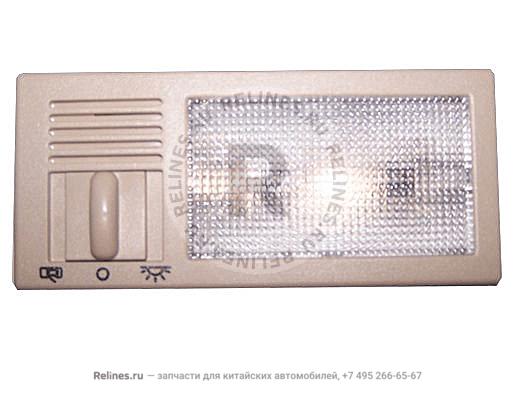 Roof lamp assy-fr