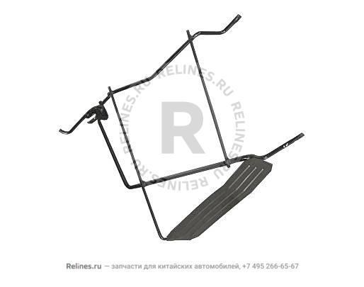 Bracket assy-spare wheel - S22-***010