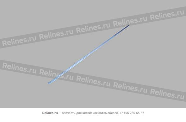 Уплотнитель двери перед левый резиновый