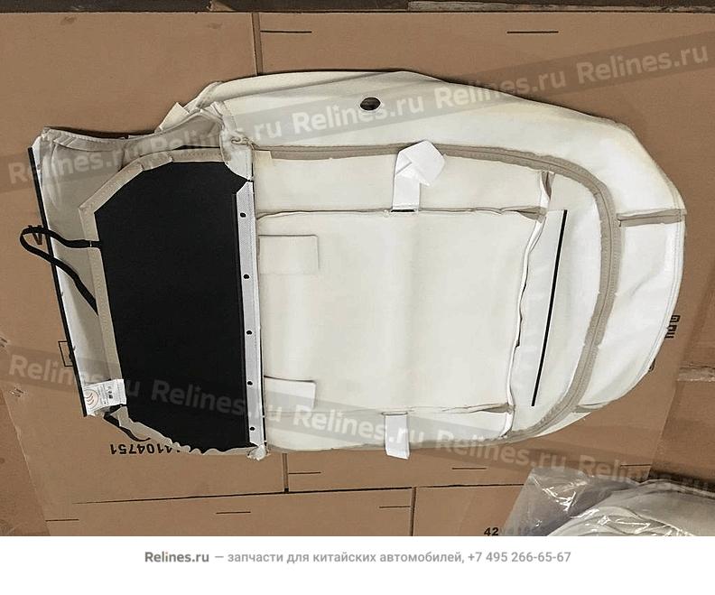 Cover assy., backrest, front seat, LH(beige) - 101803***00490