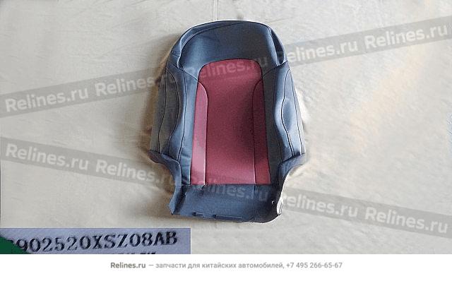 Backrest cover assy FR seat RH (leather) - 69025***Z08AB