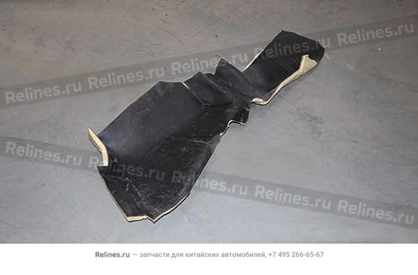 Gasket - FR baffle damper LWR