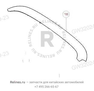 Спойлер задней двери - 56141***N04A