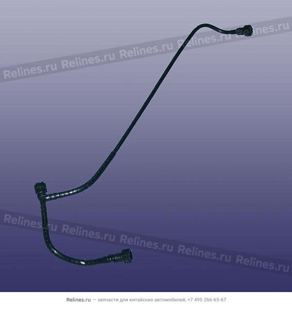 Fuel return pipe-inlet