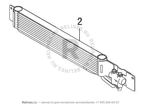 Радиатор АКПП H2