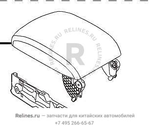 Крышка подлокотника центрального