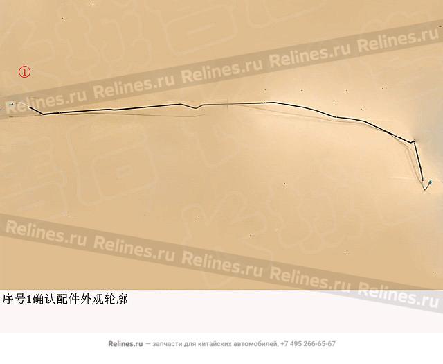 Шланг тормозной - 35061***W01A