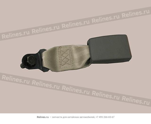 Buckle assy seat belt RR - 5812***M00