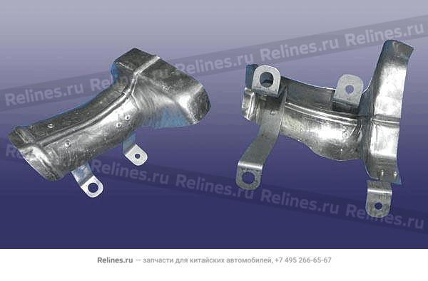 Heat insulation plate-steering mechanism - J18-***010