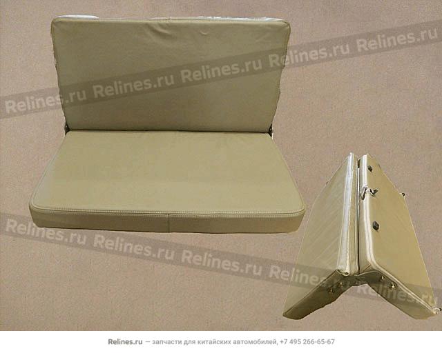 RR seat assy(leather flat roof xincheng) - 7050010-***B1-0312