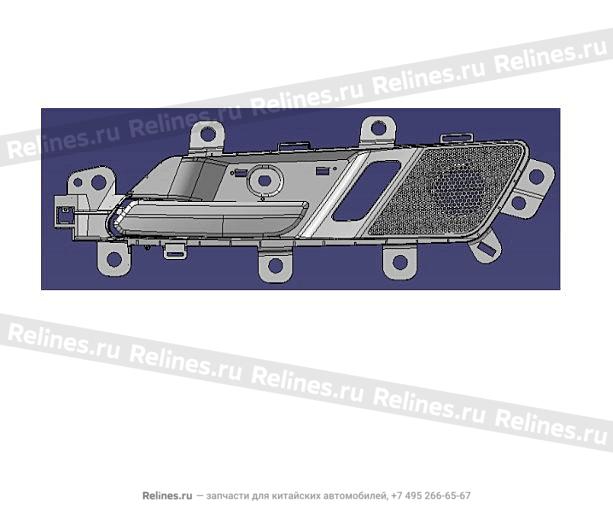 Grab handle,LH FR door,INR - 610510***00A8P