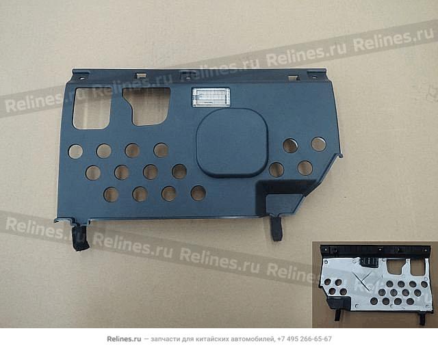 LWR toeboard assy rh-inst panel