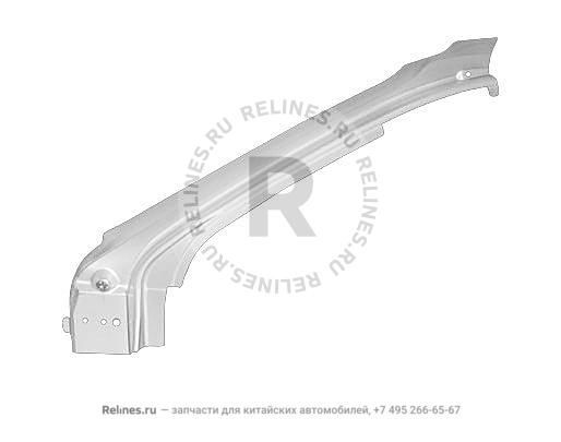 Стойка крыши передняя левая (верхн. часть)