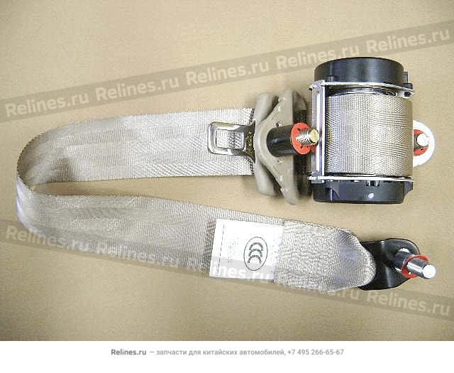 Middle seat belt assy - 5813***V08